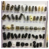 Customized rope buckles, wholesale and retail, plastic electroplated wall clocks, ABS colored rope buckles, spring buckles, cat's eye buckles Item Picture
